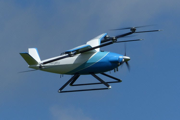 Aergility Atlis Gen 2 flying Aergility Atlis Gen 2 flying